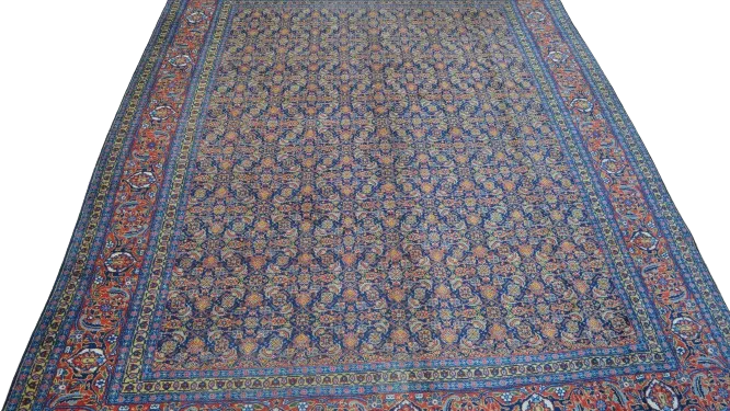 Tapis ancien d’Iran (Mood) 340 x 250 cm – En laine