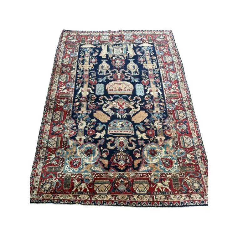 Tapis persan Kashmar très ancien – Iran – 202 × 138 cm