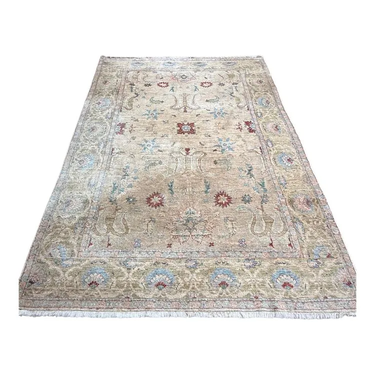 Tapis Shobi Ziegler – 286 x 184 cm – Élégance douce et motifs raffinés