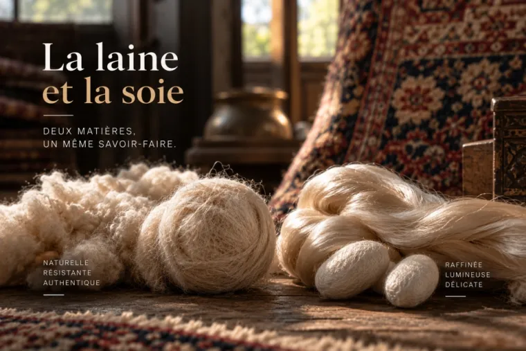 Tapis en laine ou en soie : comment les différencier ?