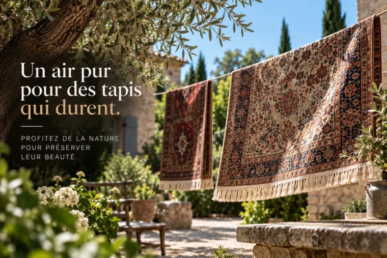 Comment utiliser la nature pour entretenir son tapis ?