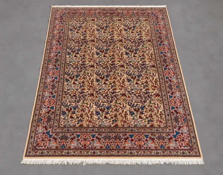 Tapis Yazd ancien d’Iran – 300 × 203 cm