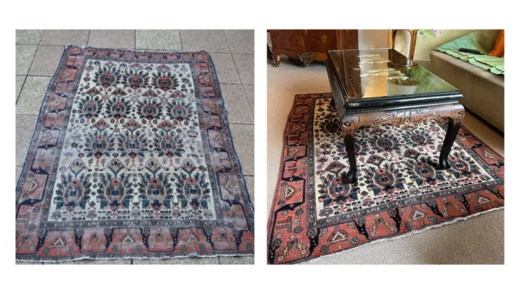 Rénovation et Nettoyage d'un tapis ancien à Paris 16