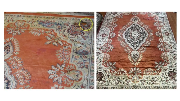 Réfection et lavage artinsanal d'un tapis à Paris 7, Paris, Jofre Tapis