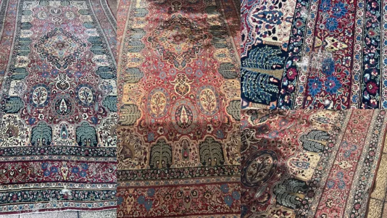 Une restauration exceptionnelle d’un tapis persan ancien chez Jofre Tapis