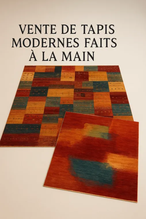 Nouvelle collection de tapis modernes faits à la main – Disponible à Levallois-Perret