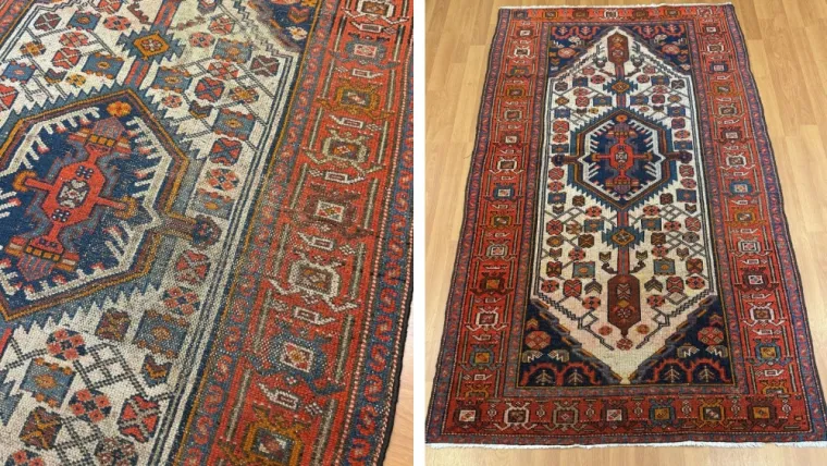 Réfection d’un tapis d’Iran ancien à Vincennes : notre dernière réalisation du mois chez JofreTapis