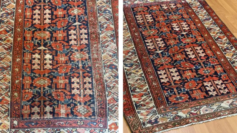 Nettoyage et réparation d'un tapis persan à Paris 16 : notre dernière intervention chez Jofre Tapis