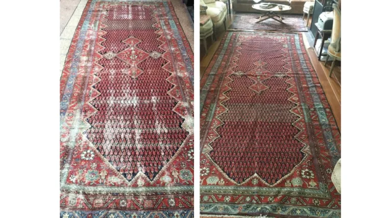 Nettoyage et restauration de tapis ancien à Rueil-Malmaison