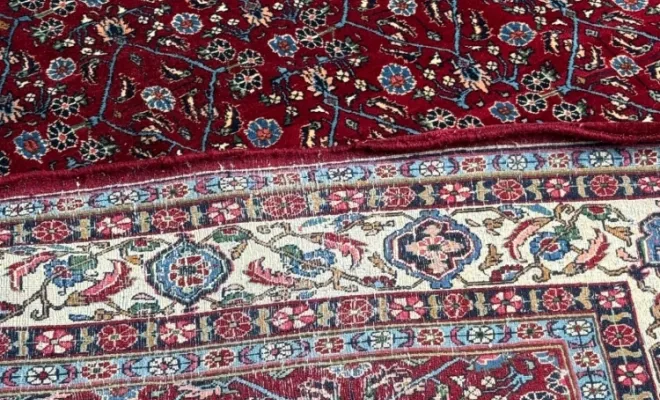Tapis persan Bidjar – Iran – 298 × 193 cm