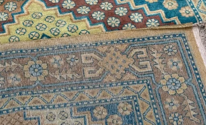 Tapis chinois SinkYang – 203 x 143 cm – Élégance orientale et motifs traditionnels