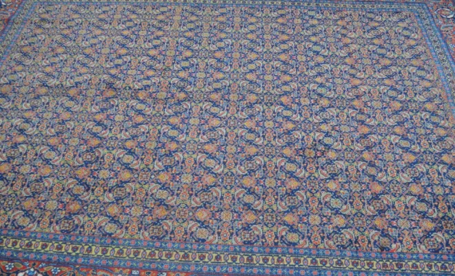Tapis Mood ancien d’Iran – 340 × 250 cm
