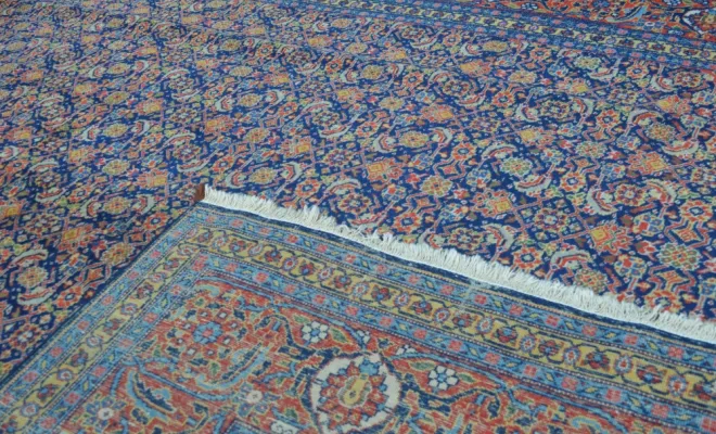 Tapis Mood ancien d’Iran – 340 × 250 cm