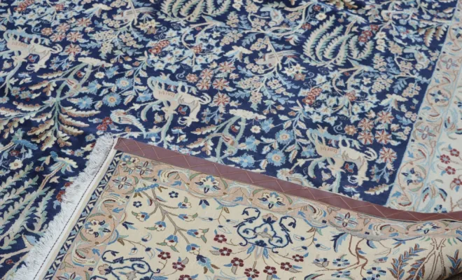 Tapis Nain iranien d’exception – 340 × 240 cm