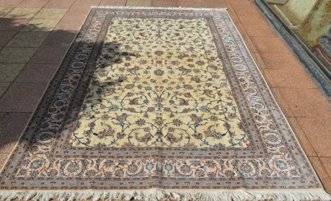 Tapis Nain ancien d’Iran – 300 × 200 cm